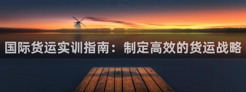 尊龙凯时：国际货运实训指南：制定高效的货运战略